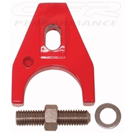 CFR PERFORMANCE CFR HZ-1054 2.5 in. Thick 0.62 in. Aluminum Fan Spacer Pilot with Bolts; Washers-Machined HZ-1091-RED